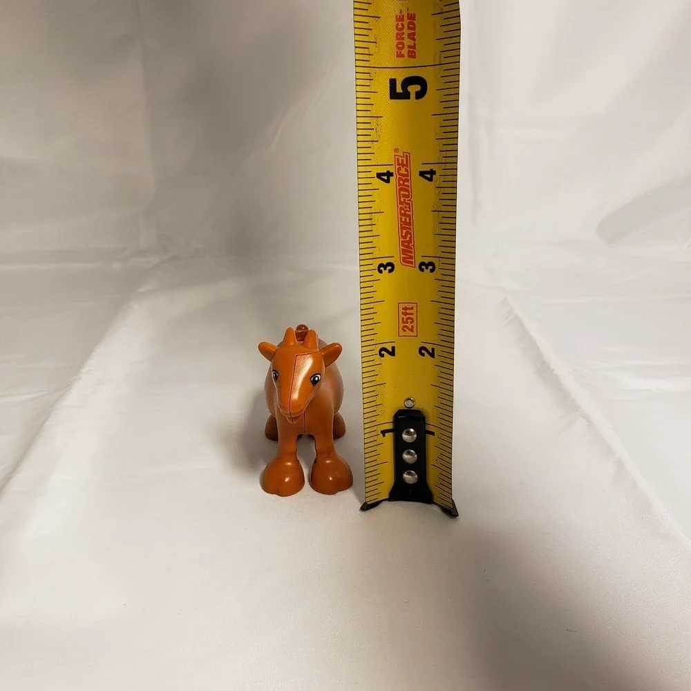 Lego Duplo Brown Goat Farm Animal From Set 10522 Minifigure - Picture 7 of 7